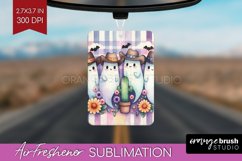 Ghost Air Freshener PNG - Western Halloween PNG Sublimation Product Image 1