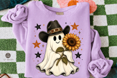 Western Ghost PNG,Halloween Sublimation Design Product Image 1