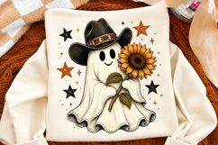 Western Ghost PNG,Halloween Sublimation Design Product Image 2