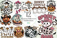 Western Halloween Sublimation Bundle Product Image 1