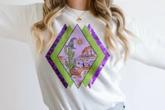 Western Halloween PNG sublimation design