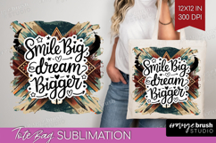 Inspirational Quote Tote Bag - Western Tote Bag PNG Product Image 1