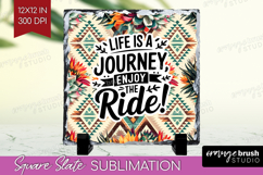 Inspirational Quote Slate PNG - Western Square Slate Product Image 1