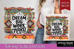 Inspirational Quote Tote Bag - Western Tote Bag PNG Product Image 1