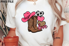 Western Love Valentine Sublimation PNG Product Image 2