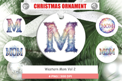 Western Mom Ornament Product Image 1