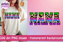 Western Nana png, Retro Nana design Product Image 1