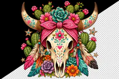 Western tumbler, mug wrap, clipart sublimation design Product Image 2