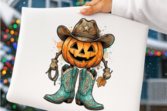 Western Pumpkin Png, Pumpkin Boots png Product Image 4