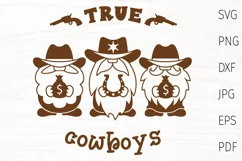 Country svg quote True cowboys