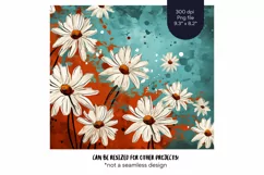 Western Tumbler Wrap Daisy Tumbler Sublimation Designs 