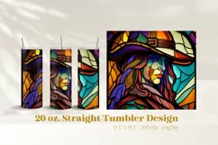 Western Tumbler Wrap | Stained Glass Tumbler Sublimation Png
