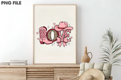 Western Valentine PNG, Boots and Bows Product Image 3