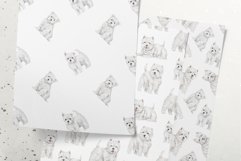 Westie dog seamless patterns Product Image 2