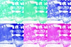 Wet And Dry Watercolor Digital Papers Glitter Background Product Image 2