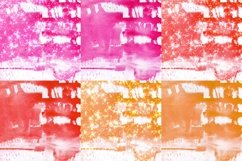 Wet And Dry Watercolor Digital Papers Glitter Background Product Image 3