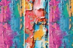 Wet Paint Texture Digital Paper Bundle Product Image 3