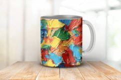 Wet Paint Texture Digital Paper Bundle Product Image 2