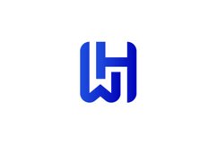 WH HW logo design Product Image 1