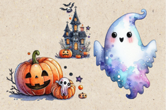 Cute Halloween Ghost. Sublimation design PNG Product Image 2