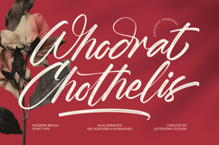 Whadrat Chothelis Modern Brush Font Type Product Image 1