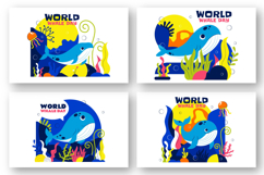 10 World Whale Day Illustration Product Image 2