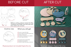 Woodland Animals Layered SVG Bundle | Nursery Decor Laser Product Image 3