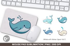 Mouse Pad Whale Spout Product Image 1
