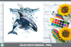 GorgeousWhales Sketch Paper Backgrounds design.