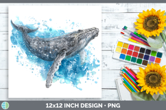 GorgeousWhales Sketch Paper Backgrounds design.