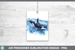 GorgeousWhales Sketch Air Freshener design.