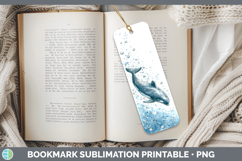 GorgeousWhales Sketch Bookmark design.