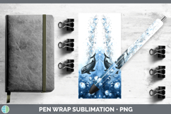 GorgeousWhales Sketch Pen Wrap design.