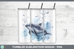 GorgeousWhales Sketch Tumbler design.