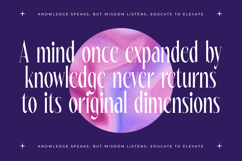 Wharfkin Frostfire - Modern Serif Display Product Image 3