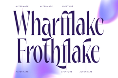Wharfkin Frostfire - Modern Serif Display Product Image 14