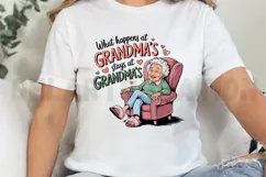 What happens at grandma s stays at grandma s Sublimation PNG Product Image 2
