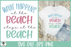 Funny beach quote SVG being shown on a white t-shirt