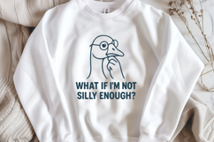 Funny Goose SVG PNG Bundle Silly Goose Clipart Quote Designs Product Image 7