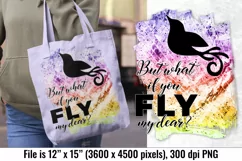 But What if you Fly My Dear?, 300 dpi PNG Product Image 3