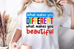 What makes you different what svg, Autism SVG Product Image 1