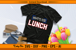 What’s For Lunch Cafeteria Staff SVG Product Image 2