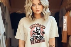 What's Up Beaches T shirt Design Product Image 1