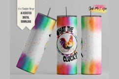 What the Cluck Tumbler Wrap | Chicken Sublimation Product Image 1