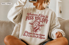 Whatever I Did to Piss You off SVG,Funny Cat Design Product Image 1
