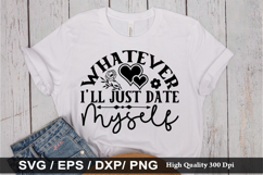 Valentine&#039;s Day SVG Design - Thick Thighs Valentine Vibes Product Image 4