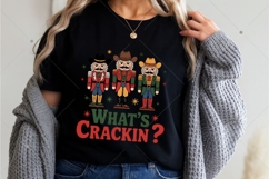What's Crackin PNG, Cowboy Christmas PNG, Funny Christmas Product Image 4