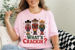 What's Crackin PNG, Cowboy Christmas PNG, Funny Christmas Product Image 7