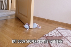 Rat Door Stopper Crochet Pattern Product Image 2