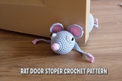 Rat Door Stopper Crochet Pattern Product Image 1